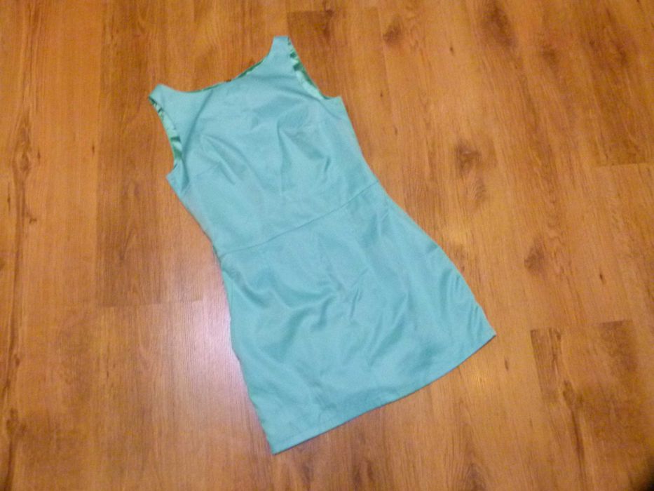 sukienka codzienna miętowa rozm 34 XS