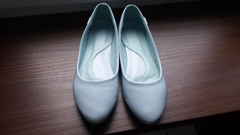 Balerinki Błękit/Niebieskie 38