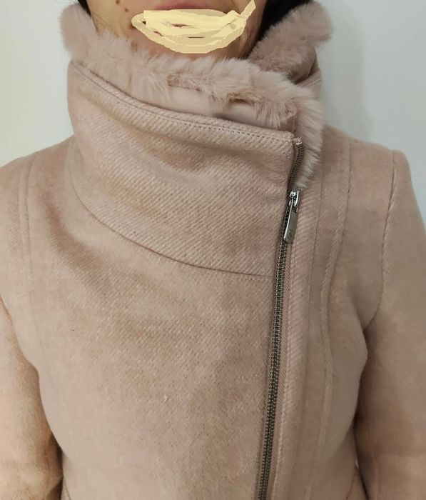 Casaco de fazenda Grace com pêlo