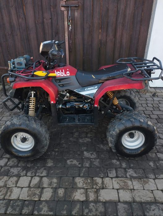 Quad 200ccm  Diablo Fuxin Wyciągarka
