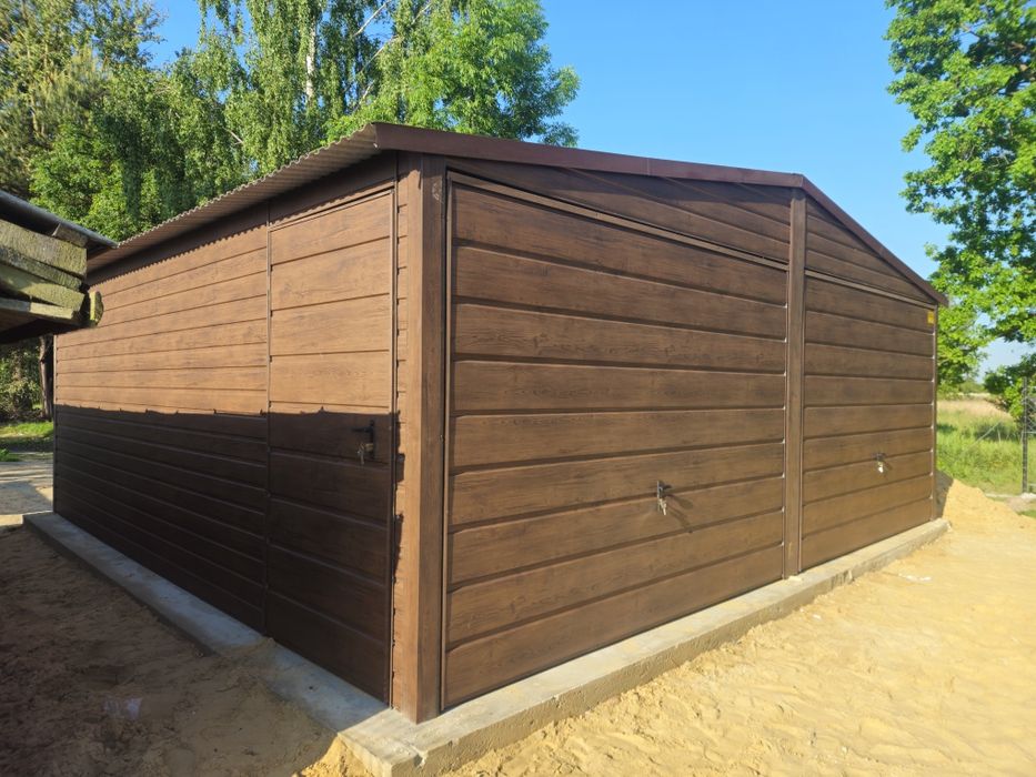 6x5.8 LUB Garaze Blaszane Garaz Blaszany Blaszak Blaszaki Garaże Garaż