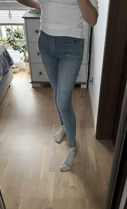 Jeansy skinny Spanx rurki