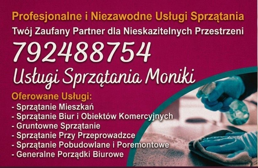 Usługi sprzątające