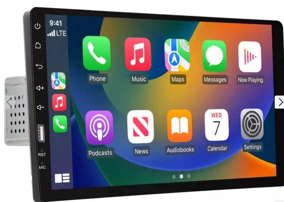 WYPRZEDAŻ nowe radio 1 DIN EKRAN 9" BT mirror link 4X55 W MOSFET
