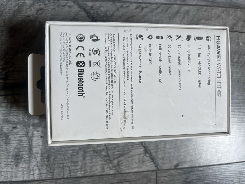 Zegarek huawei watch fit