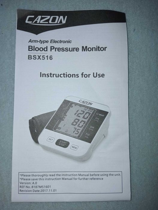 Ciśnieniomierz CAZON