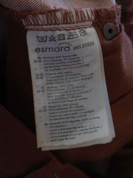 Spodnie damskie bawełna z elastanem