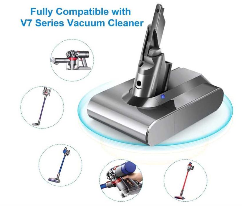 Bateria zamiennik do Dyson V7 21.6V 4000mAh