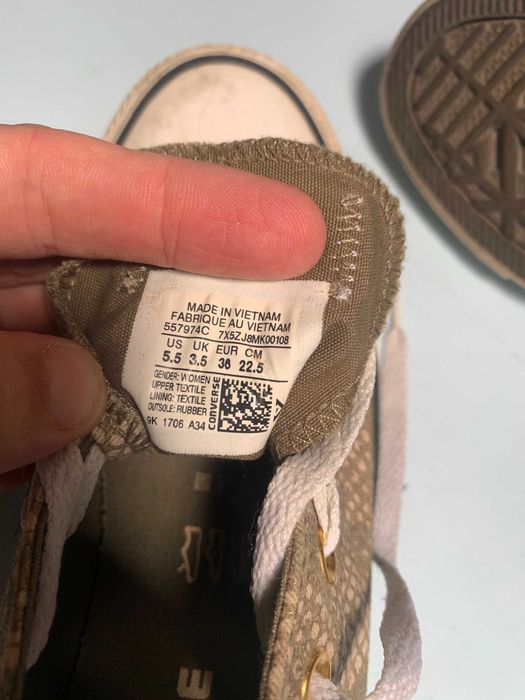 Sapatilhas Converse All-Star - Vintage - Tamanho: 36 Excelente estado