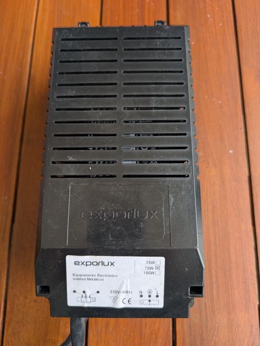 2 Plafond de embutir de iodetos metálicos da Exporlux