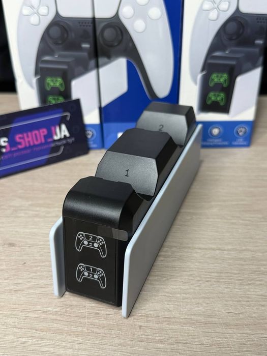 Зарядна станція ps5 для 2х геймпдів DualSense 1|1