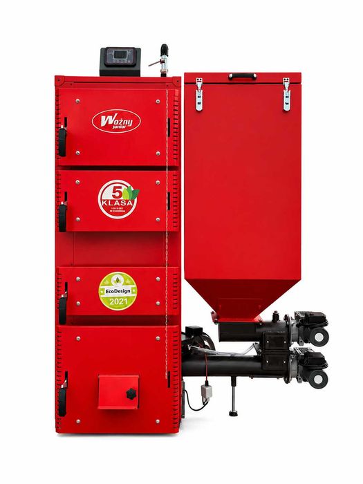 Piec piece 4w1 pellet groszek drewno węgiel 10kw 60-100m2 HIT GRATIS