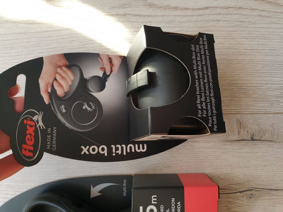 Zestaw: smycz felxi 5m s + multi box