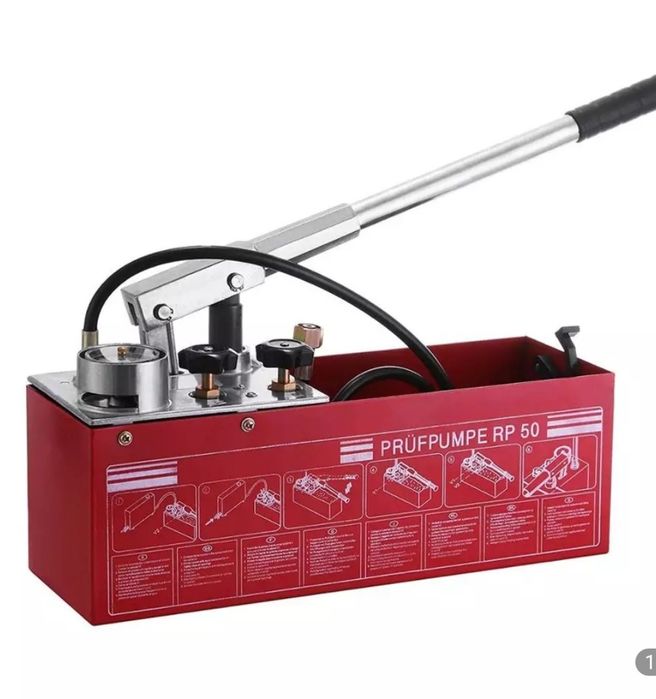 Bomba testes de pressão enchimento painel solar canalização no geral