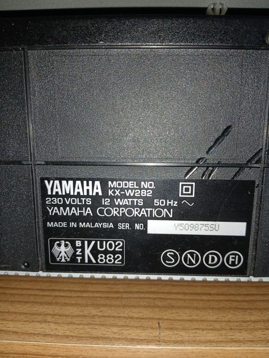 Wieza yamaha amplituner cd magnetofon