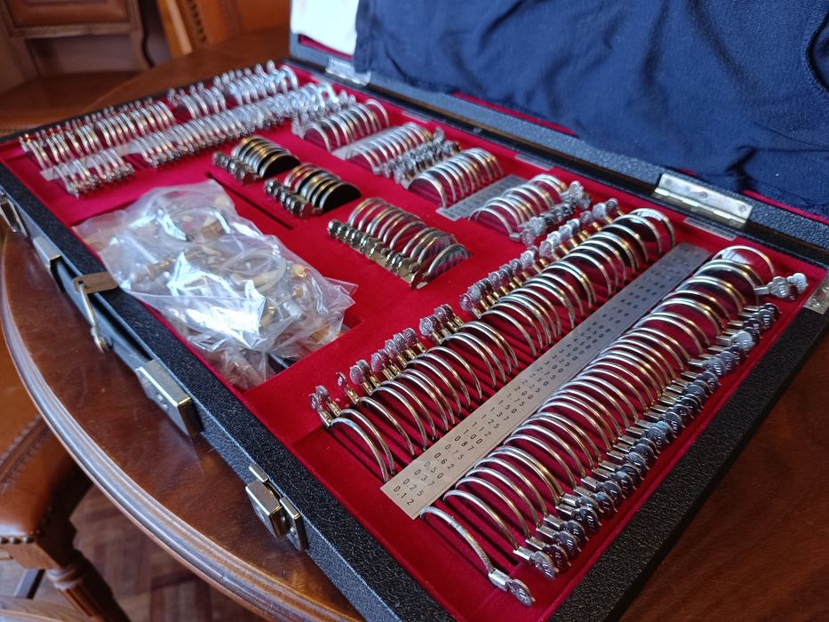 Conjunto De 266 Lentes De Teste Ópticas, de Design Durável