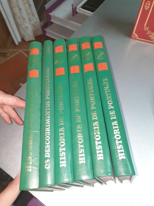 Colecção de livros Historia de Portugal