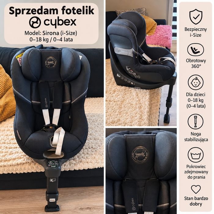 Fotelik cybex...
