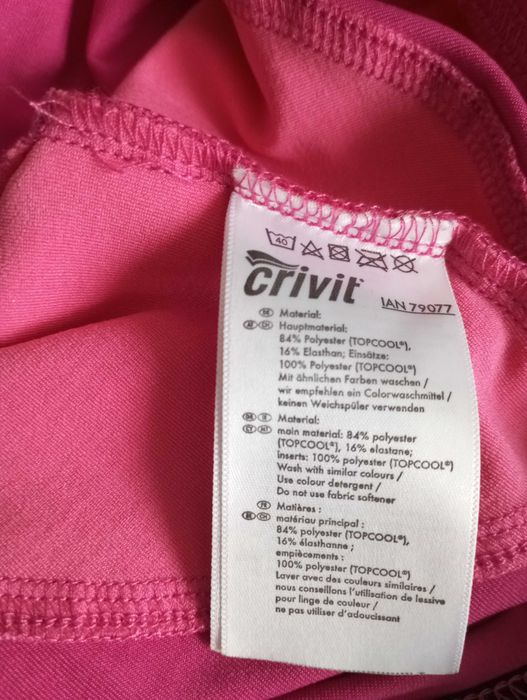 Crivit Damska koszulka rowerowa rozm.S/M/36/38/8/10