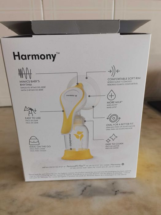 Bomba tira-leite Medela Harmony + Mamilos de silicone