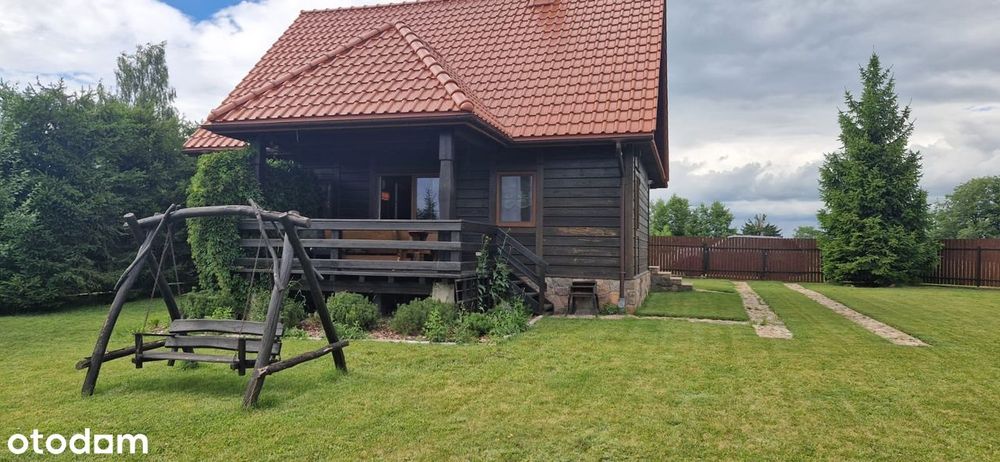Bezpośrednio - Dom drewniany w spokojnej okolicy nad jeziorem
