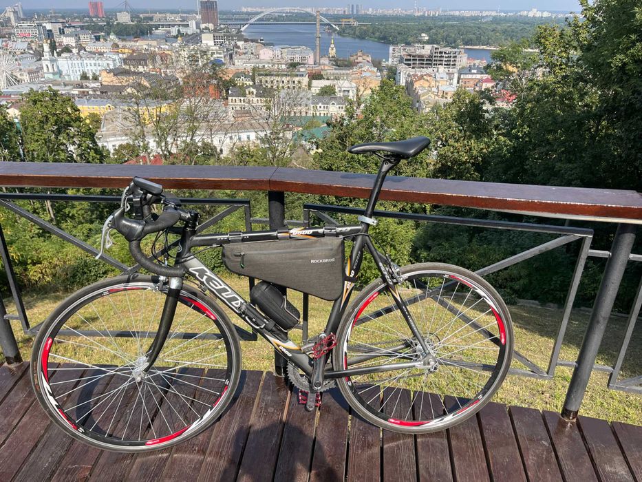 Фреймсет шоссе Kellys L + карбон вилка, Фреймсет Giant Explorer XXL