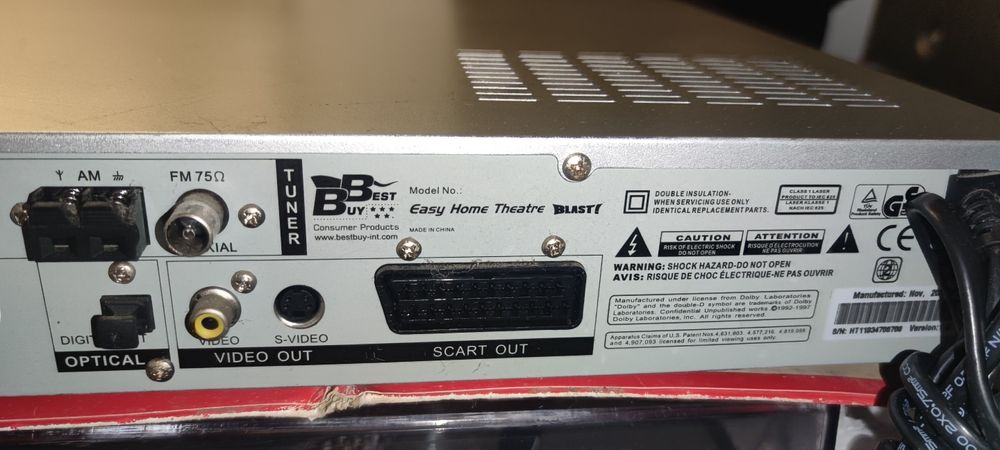 Leitor CD/DVD/Radio - Easy Home Theatre BEST Buy