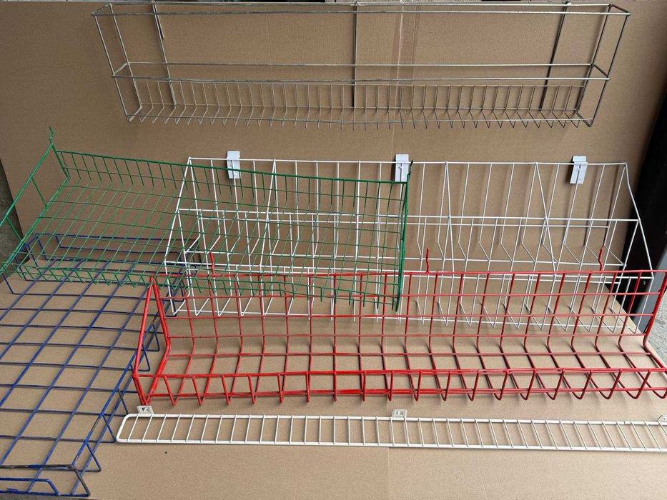 Б/В Металеві сітчасті полиці та кошики для товарів