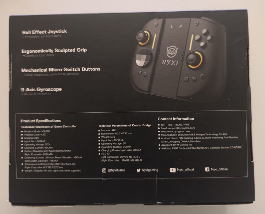 NYXY Hyperion 3 para Nintendo Switch 2