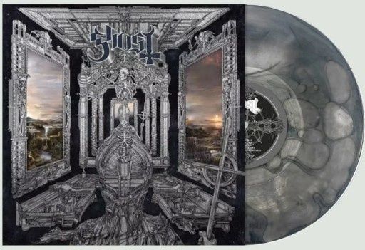 GHOST Skeletá / RARE Oxidized Metallic Silver Liquid vinyl
