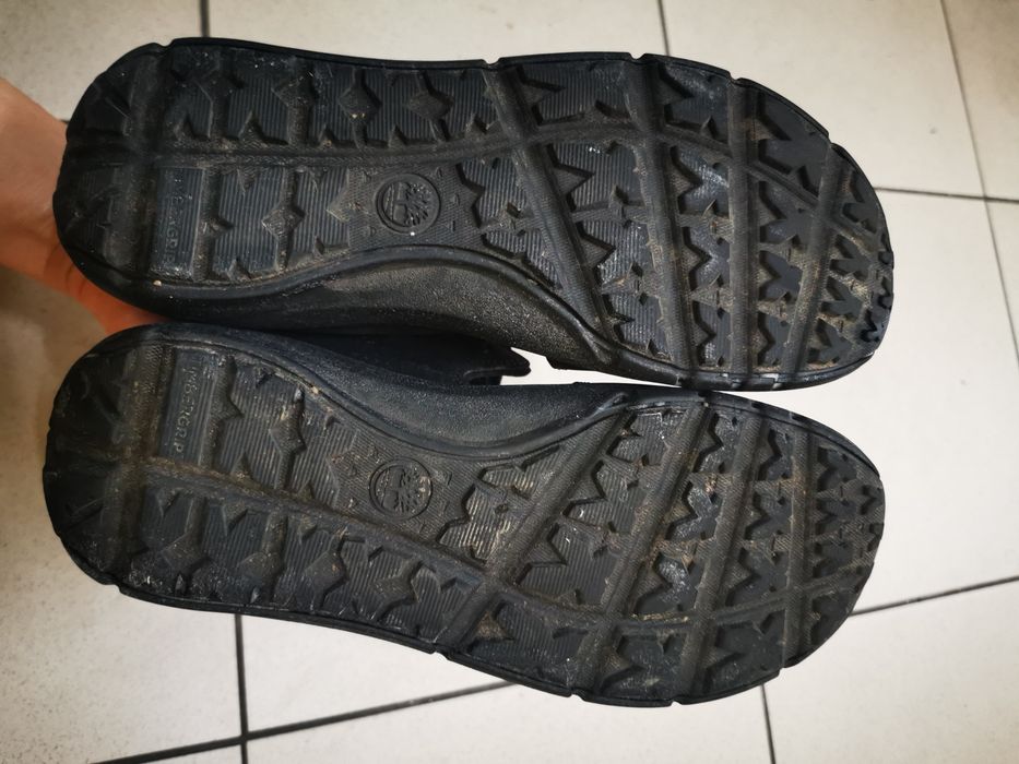 Sandały czarne na rzepy Timberland Motion Dune Backstrap r.38