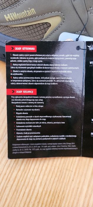 Buty trekkingowe HiMountain R 44