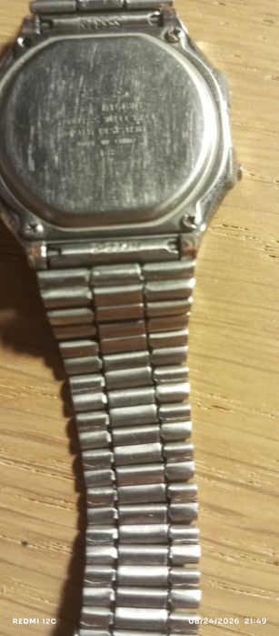 Relógio Casio modelo A168We módulo 3298