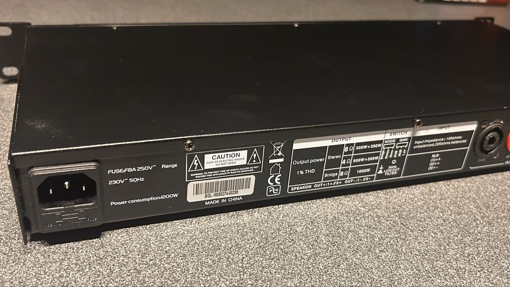 Końcówka mocy synq digit 1k0