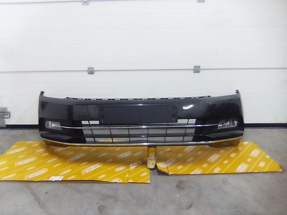 Kpl.zderzak przód Passat B8 Highline 3G0 807 221 A  spryski  4x pdc LB7R w kolor igła