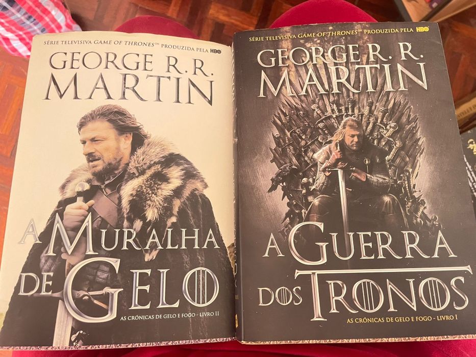 A Guerra dos Tronos e A Muralha- Livro 1 e 2 (preço individual)