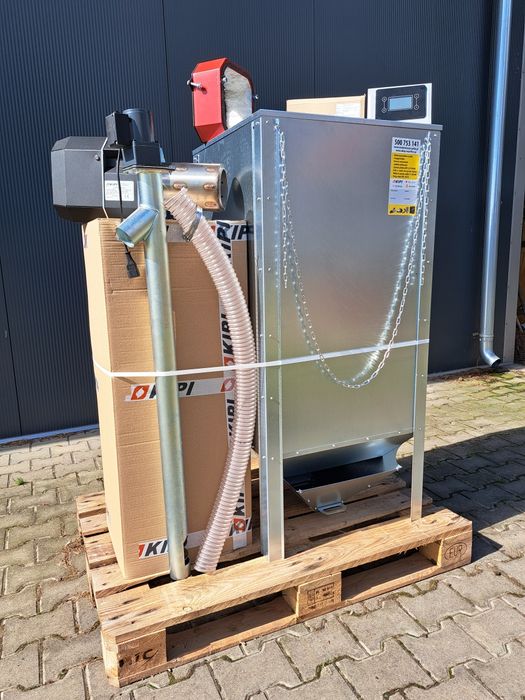 Komplet do przeróbki kotła pieca na pellet eko Kipi 36 kW podajnik moc