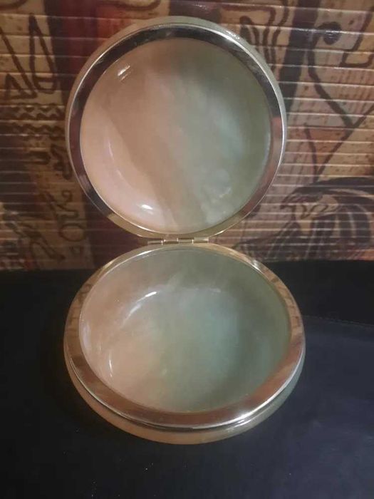 Винтажная шкатулка из алебастра. 1970х годов.