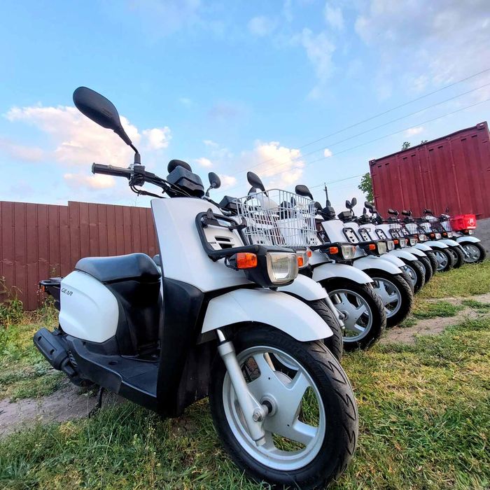 СтокМото:продажа опт./роздріб скутер ямаха гір gear ua06 ua07 ua08 Suzuki Lets 3 з контейнера без пробігу по Україні стокмото
