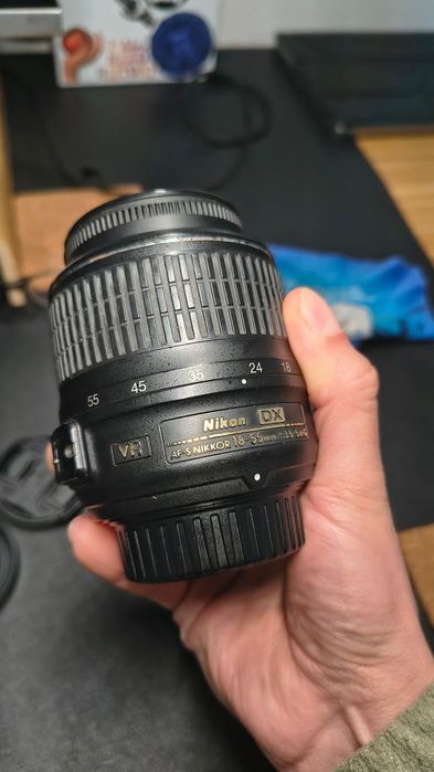 Lente Nikon DX 18-55mm VR Usado Bom Estado