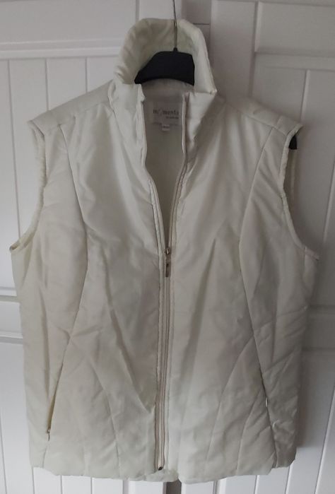 Colete (kispo) branco. T38/40 (M/L)