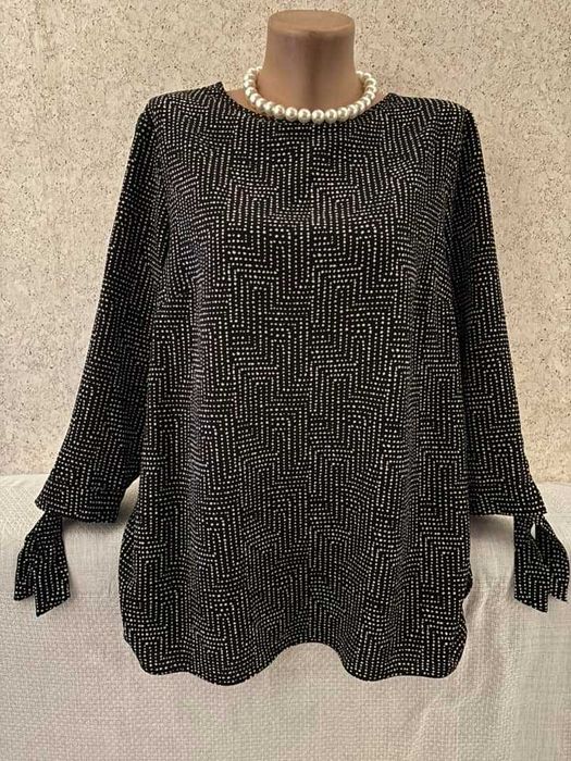 Блузки в горохи. Великі і середні розміри 54-68