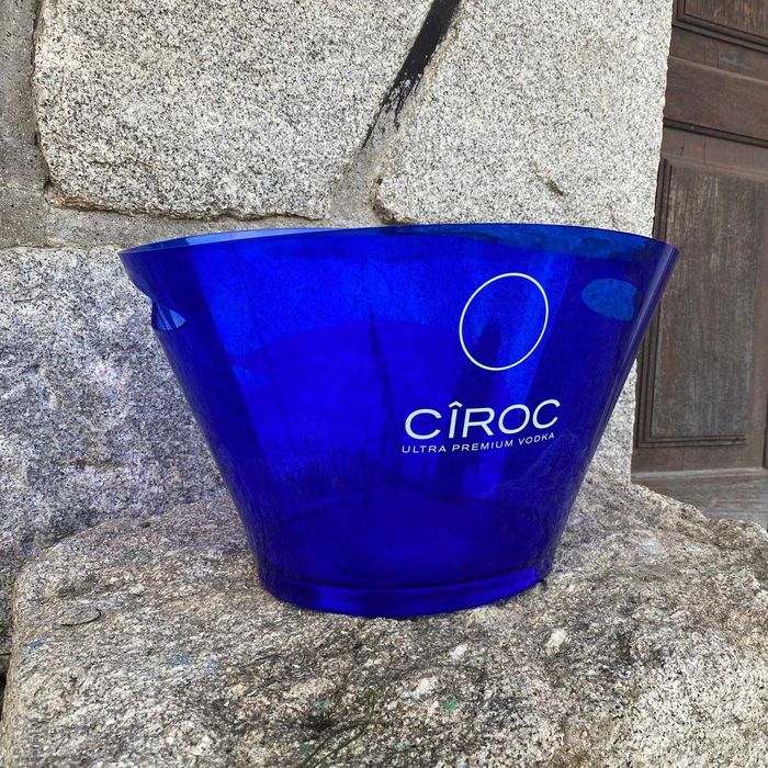 Balde de Gelo Cîroc Azul – Ice Bucket / Decoração Bar