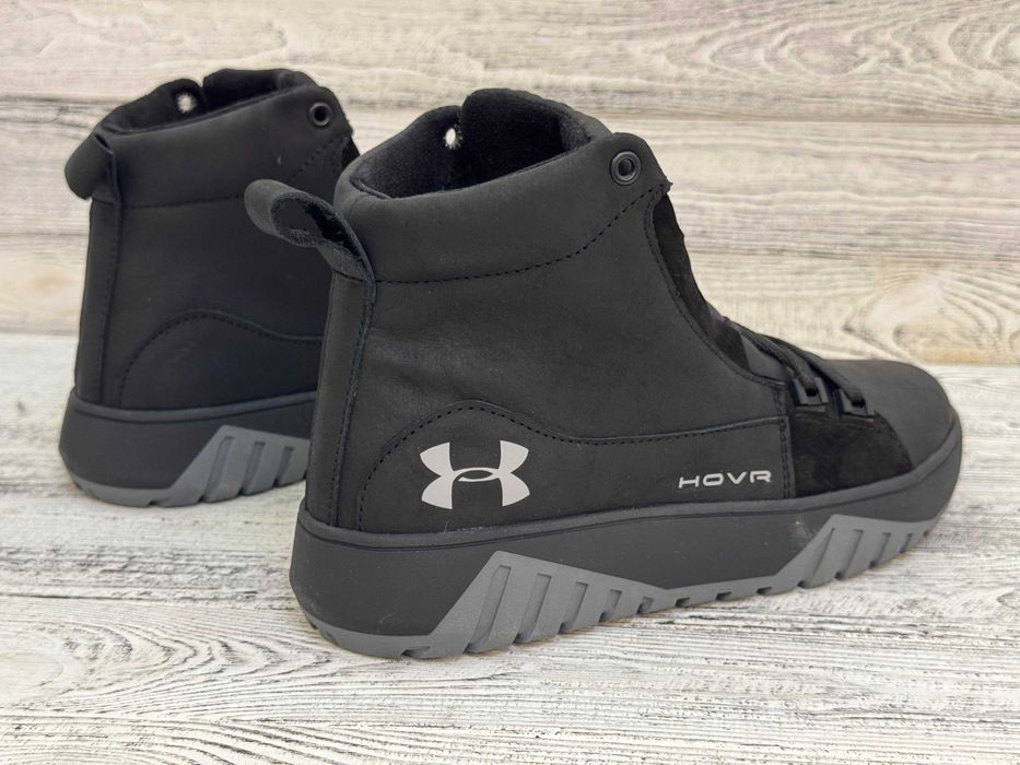 Зимові черевики високі кеди чоботи берці Under Armour Шкіра! р. 40-45