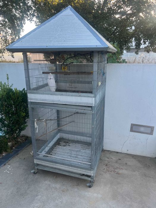 gaiola para aves pequenas ou grandes
