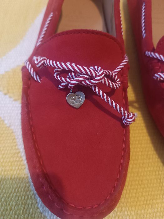 Mocassins da saccor brothers em pele