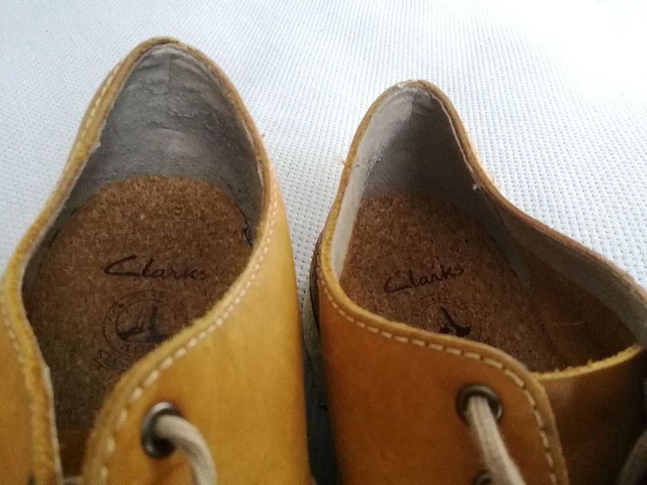 Чоловіче шкіряне взуття Clarks Active Air Оригінал Оксфорд