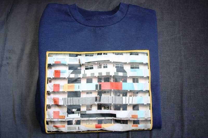 Sweat azul marinho SPRINGFIELD tamanho S