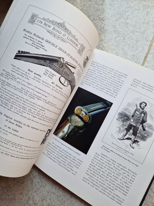Livro  Carabina Caça Grossa em Portugal