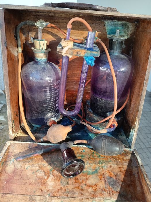 Aparelho medico de Potain, antigo